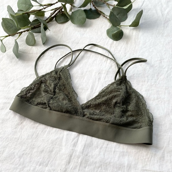 Rose + Vine Lace Bralette - size XS - Picture 3 of 6